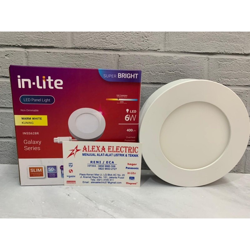 Jual Led Panel Outbow Bulat W W Watt Watt Inss R Inlite In Lite