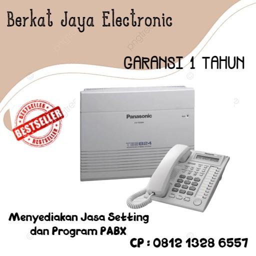 Jual Konektor Paket Pabx Panasonic Kx Tes824 Kapasitas 3 Line 8 Ext