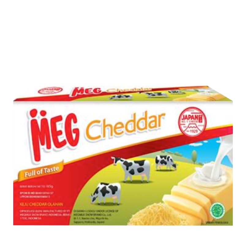 Jual MEG Keju Cheddar 165 Gr Shopee Indonesia