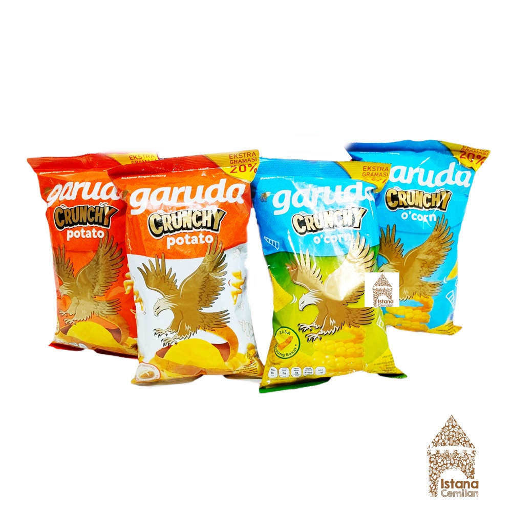 Jual Garuda Potato BBQ 45 Gram O Corn Sea Salt 75 Gram Crunchy Bee