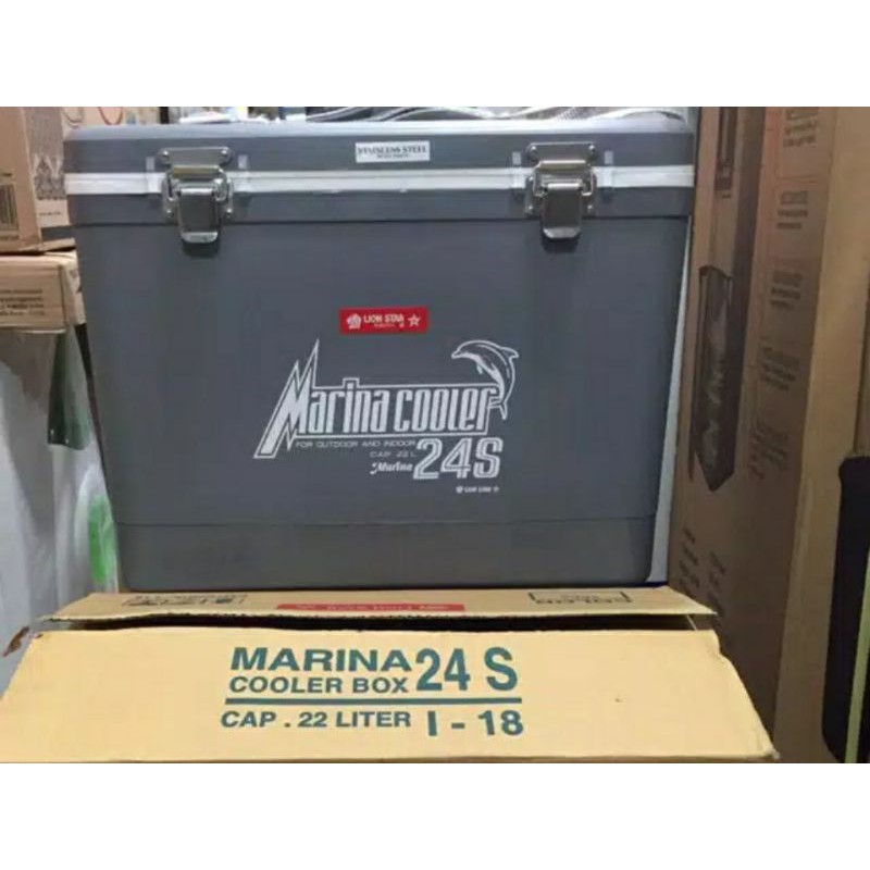 Jual Marina Cooler Box 24S Lion Star 22 Liter Cool Box Tempat Es