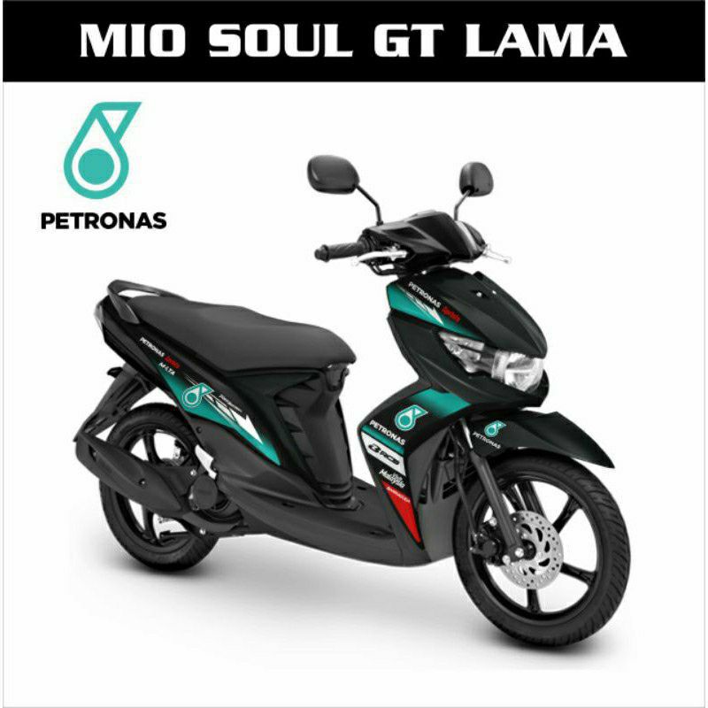 Jual Stiker Stripping Motor Mio Soul Gt Lama Motif Petronas Shopee