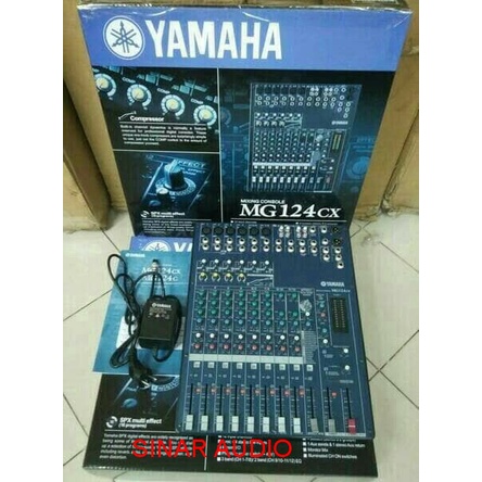 Jual Mixer Yamaha MG124CX MG 124 CX Mixer 12 Chanel Shopee Indonesia