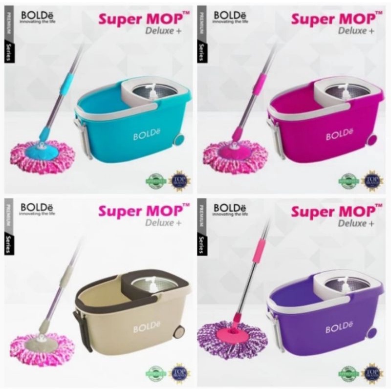 Jual Bolde Super Mop Deluxe Alat Pel Lantai Wheels Series Alat