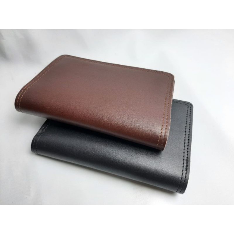 Jual Dompet Kulit Pria Panjang Asli Full Grain Kulit Sapi Ori Vintage