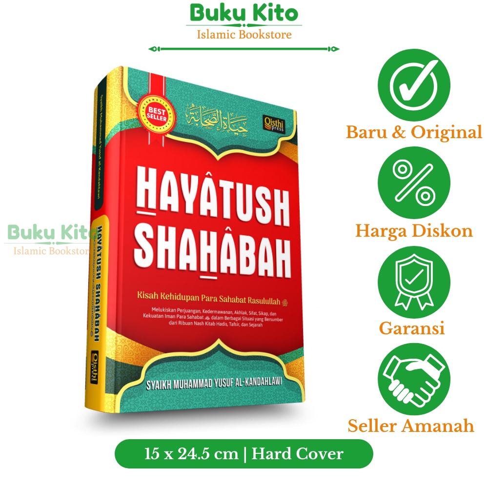 Jual Bukukito Hayatush Shahabah Kisah Kehidupan Para Sahabat Nabi