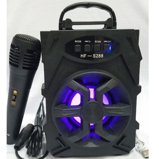 Jual Speaker Karaoke Bluetooth 6 5 INCH KIMISO S288 XTM881 MIC XTRA