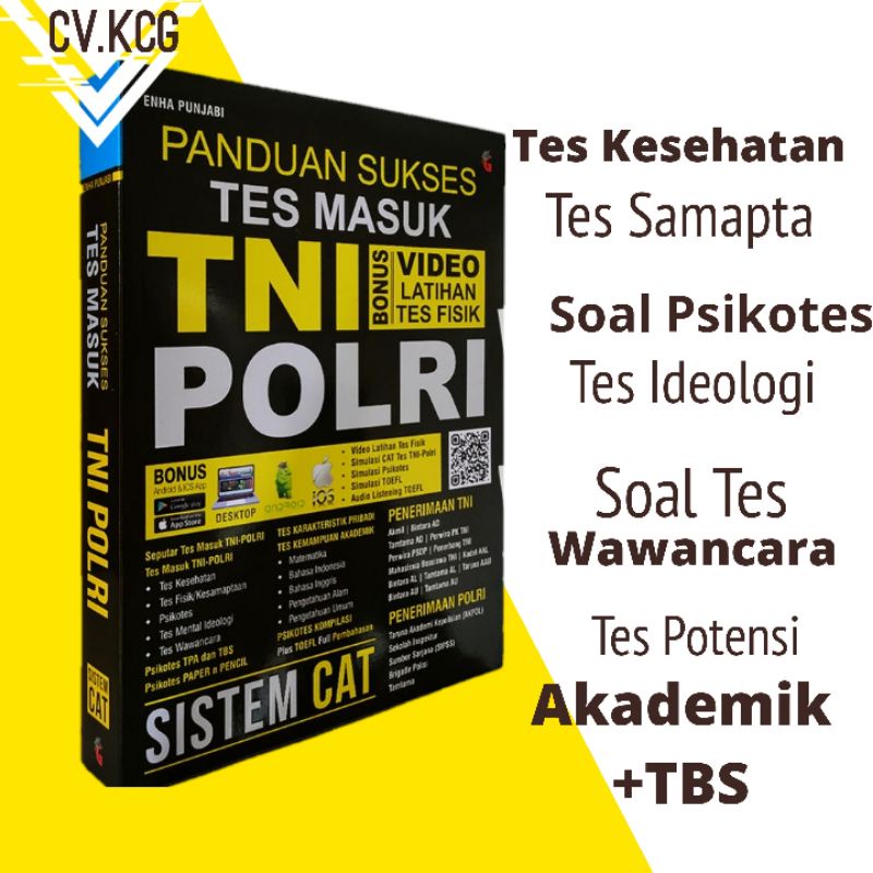 Jual BUKU SOAL TES TNI POLRI PANDUAN MASUK POLISI Shopee Indonesia