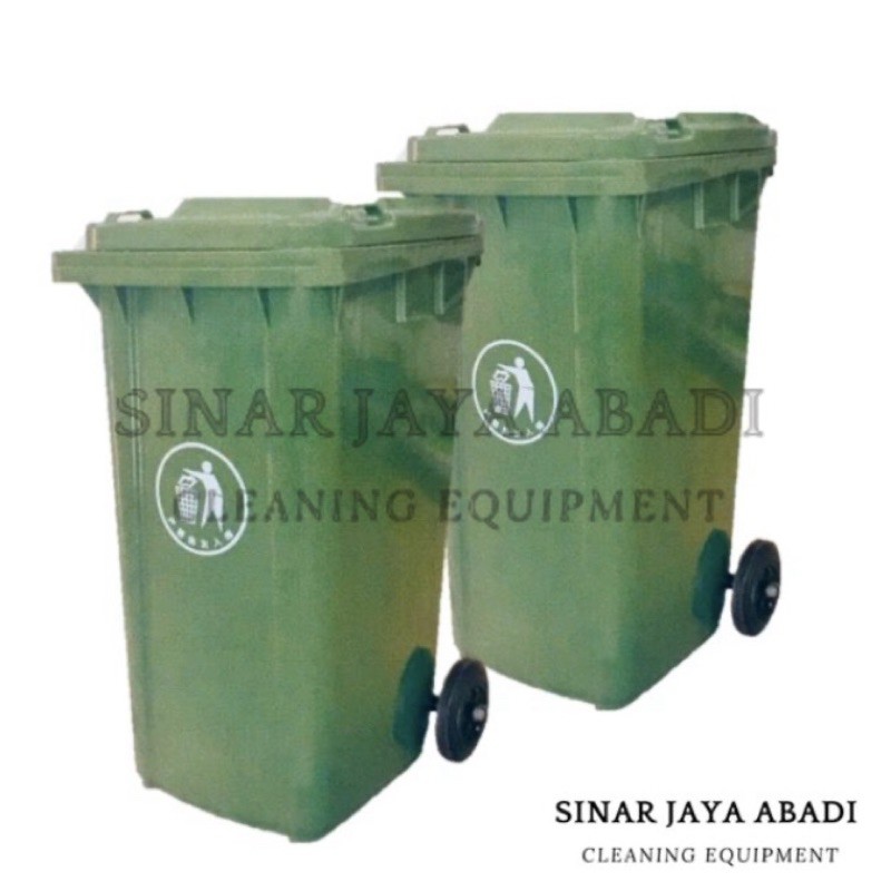 Jual Tempat Sampah Plastik HDPE Sulo 120 Liter Roda Plastik Dust Bin