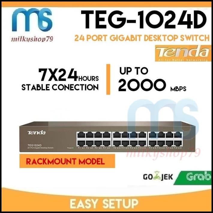 Jual Tenda Teg D Switch Hub Port Mbps Gigabit Switch Teg