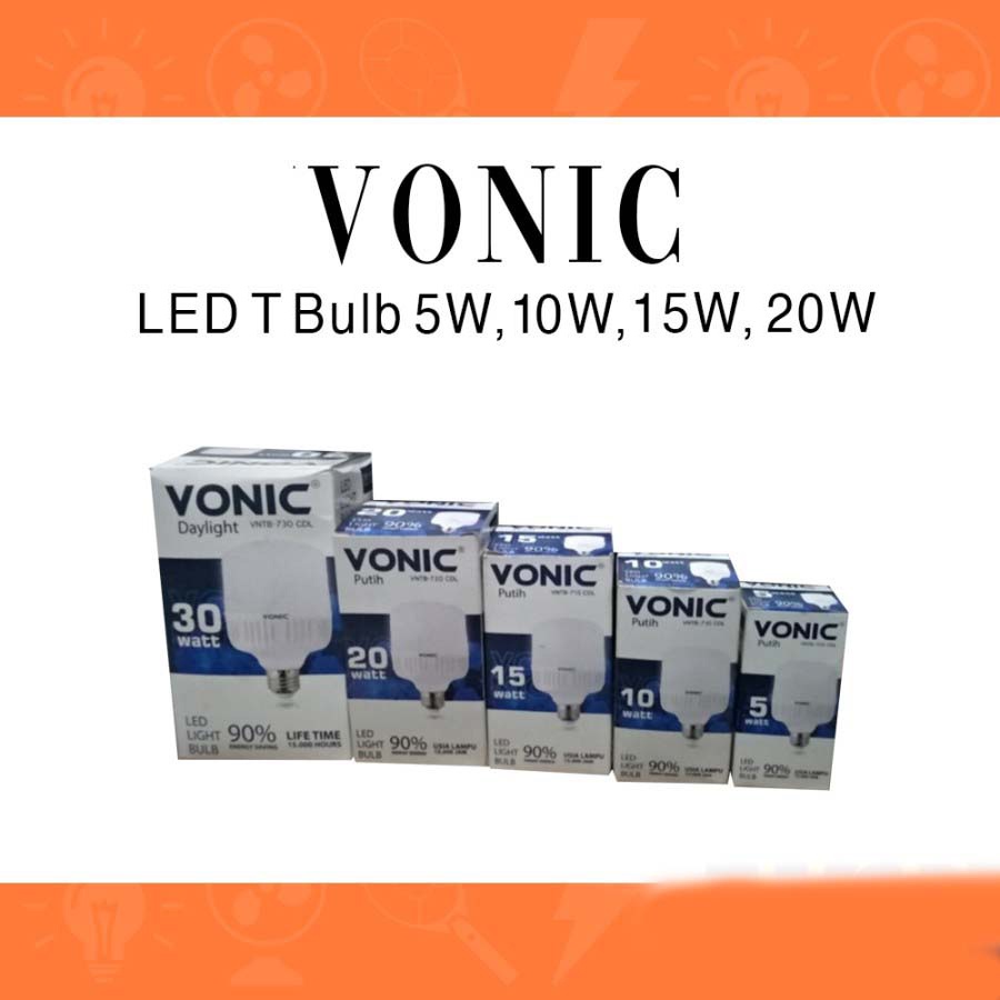 Jual Lampu Led Vonic Putih Watt Led Light Bulb Bohlam Putih