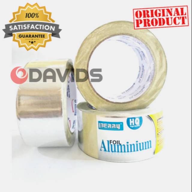 Jual Isolasi Lakban Alumunium Aluminium Foil Tape Shopee Indonesia