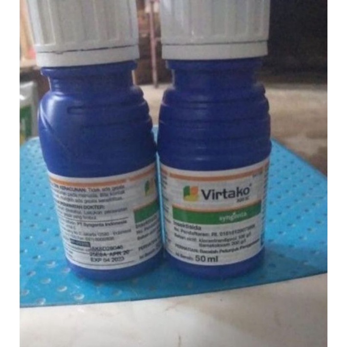 Jual VIRTAKO 300 Sc 50 Ml Obat Pembasmi Hama Ulat Wereng Tanaman