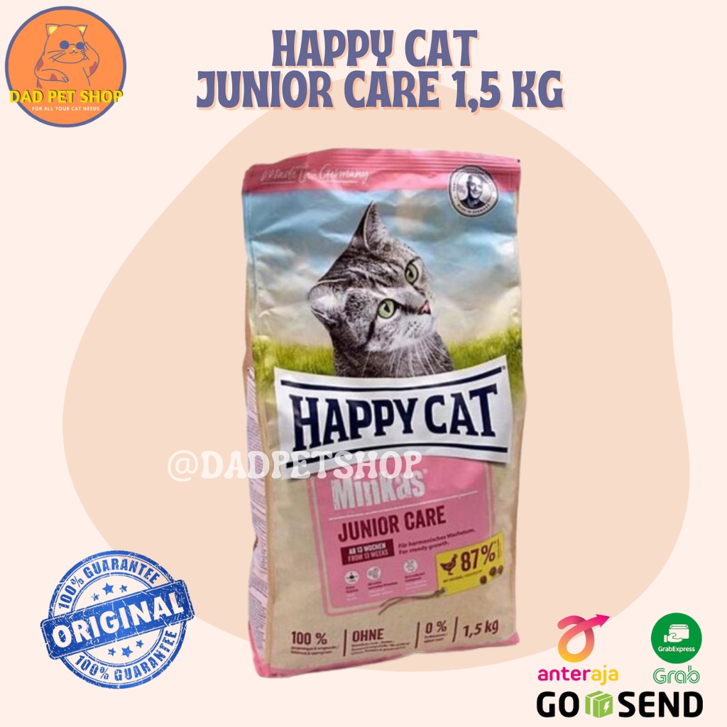 Jual Happy Cat Minkas Junior Care Gr Kg Makanan Kucing