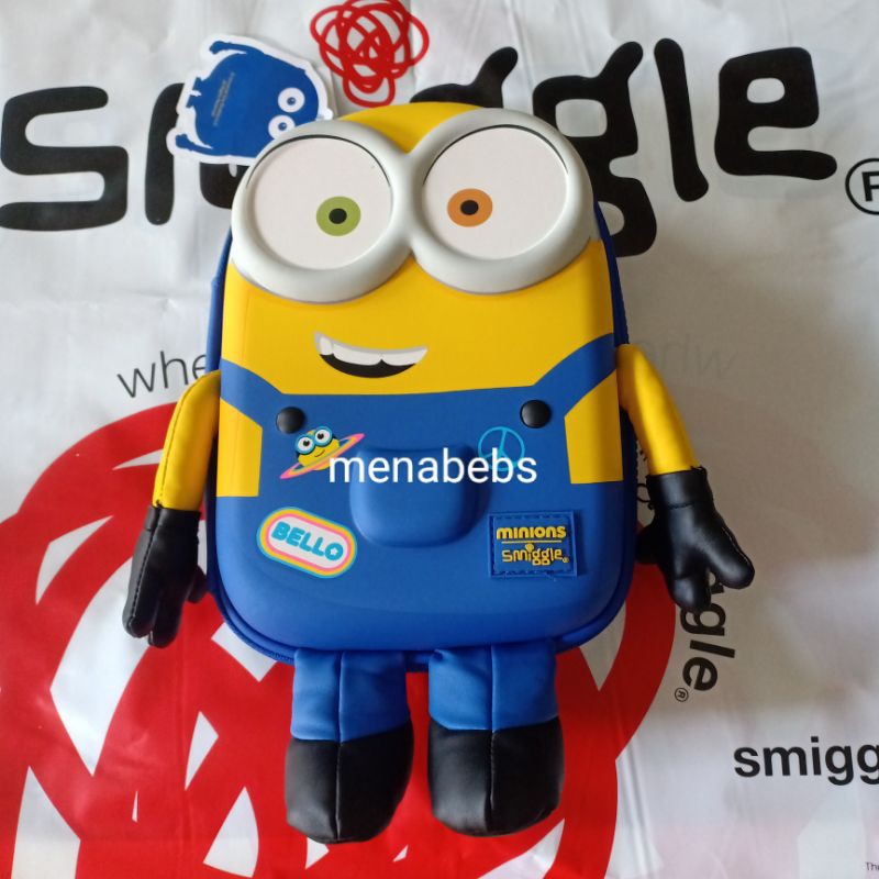 Jual Smiggle Pencil Case Hardtop Minions Original Shopee Indonesia