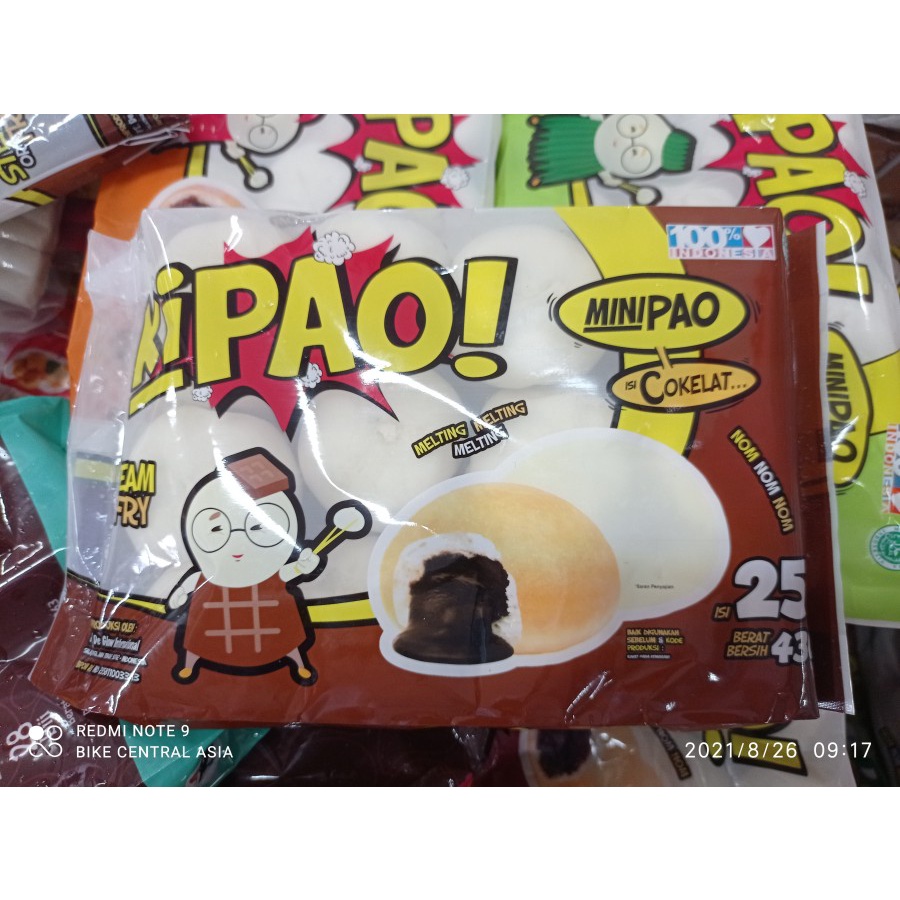 Jual KIPAO MINIPAO ISI COKLAT 25PCS Shopee Indonesia