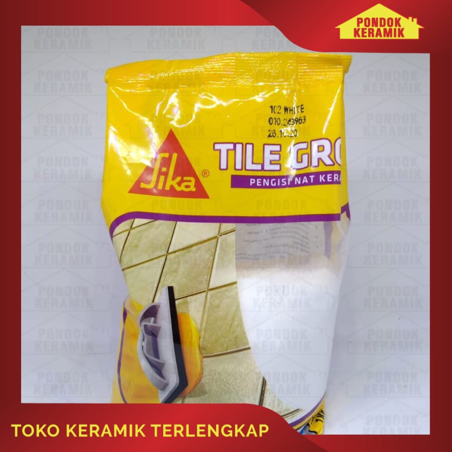 Jual Semen Warna Pengisi Nat Sika Tile Grout Kg Shopee Indonesia