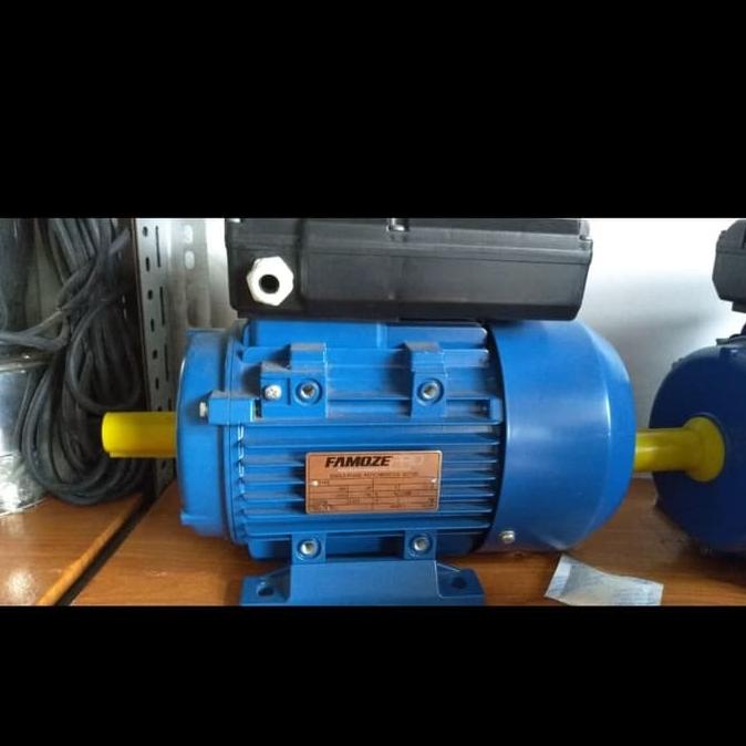 Jual Dinamo Famoze Pro Gmyl 1 Phase 1 5 Hp Rpm1450 Shopee Indonesia