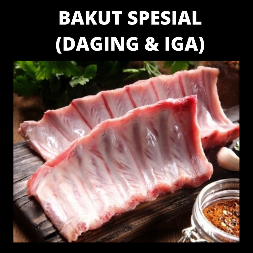 Jual Bakut Spesial Iga Dan Daging Shopee Indonesia