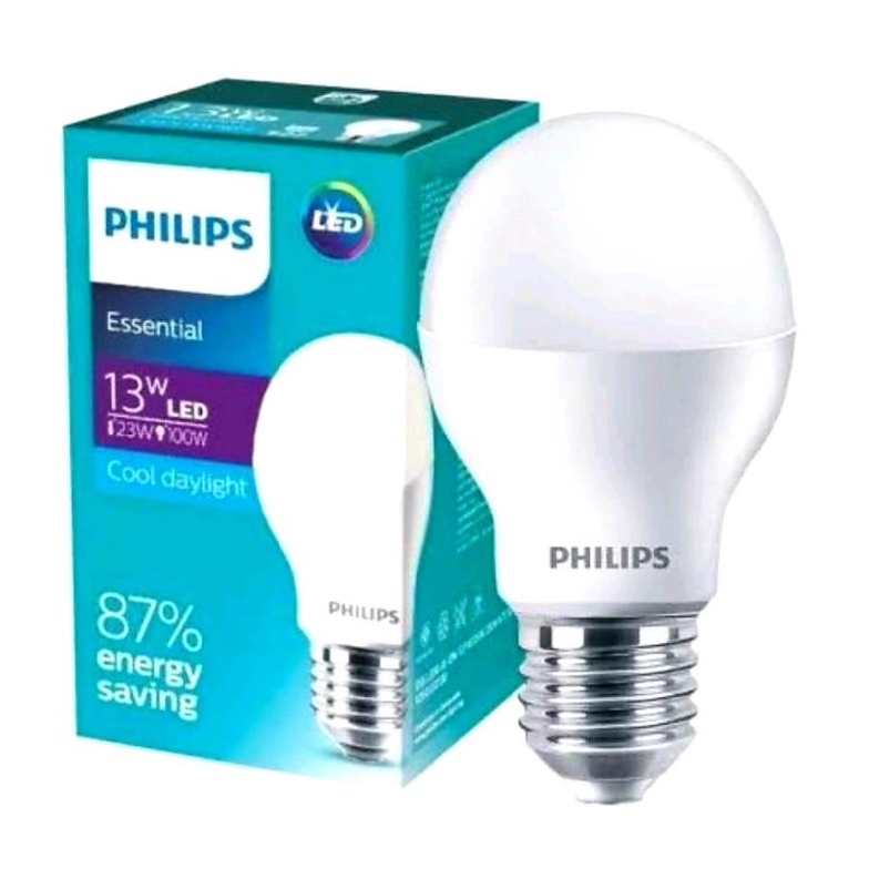 Jual Philips Lampu LED Essential Philips 13 Watt Putih Shopee Indonesia