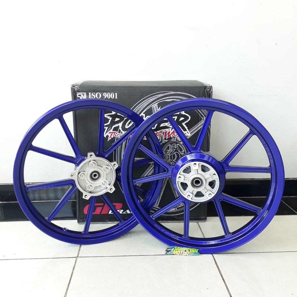 Jual Velg Racing Set Yamaha Jupiter Mx King Power Gp Wheel Drag Blue