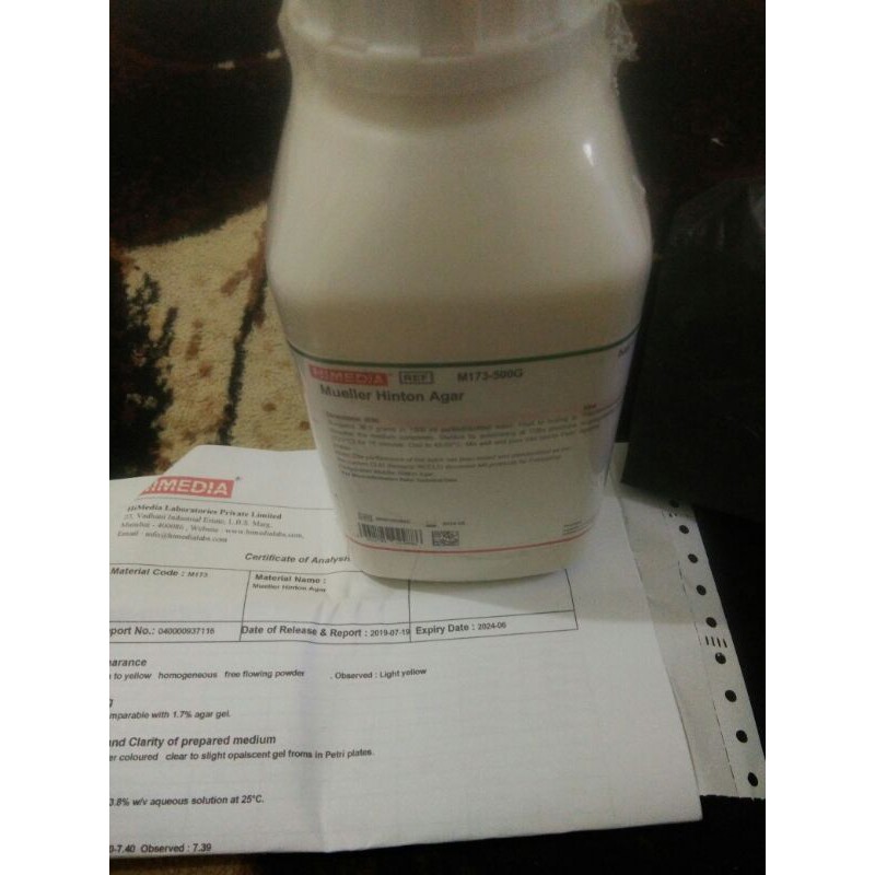 Jual Ecer Mueller Hinton Agar Gram Dan Gram Himedia Mha Ecer