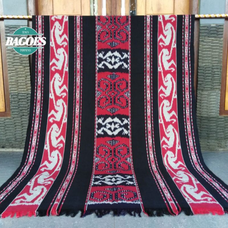 Jual Kain Batik Tenun Blanket Etnik Troso Jepara Motif Dayak Kalimantan