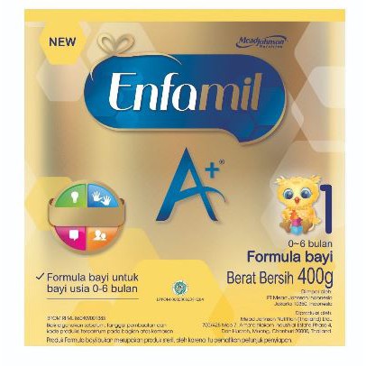 Jual Enfamil A 1 400gr Susu Formula Bayi Tahap 1 0 6 Bulan