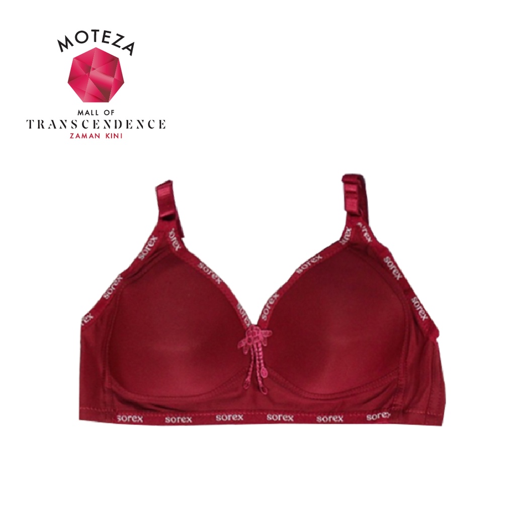 Jual Sorex 17233 Bra BH Tanpa Kawat Busa Tipis Super Soft Cup Besar B