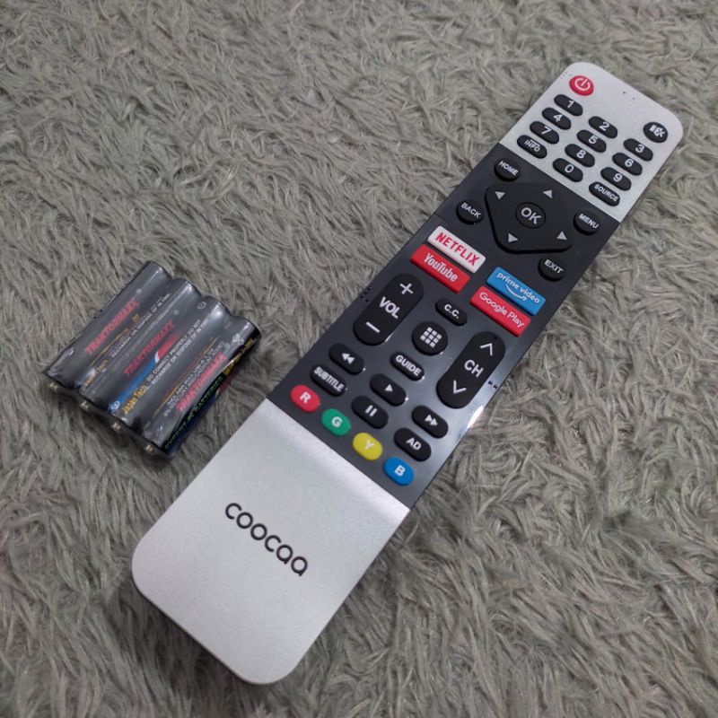 Jual Remote TV COOCAA Original Android Smart TV Google Assistant