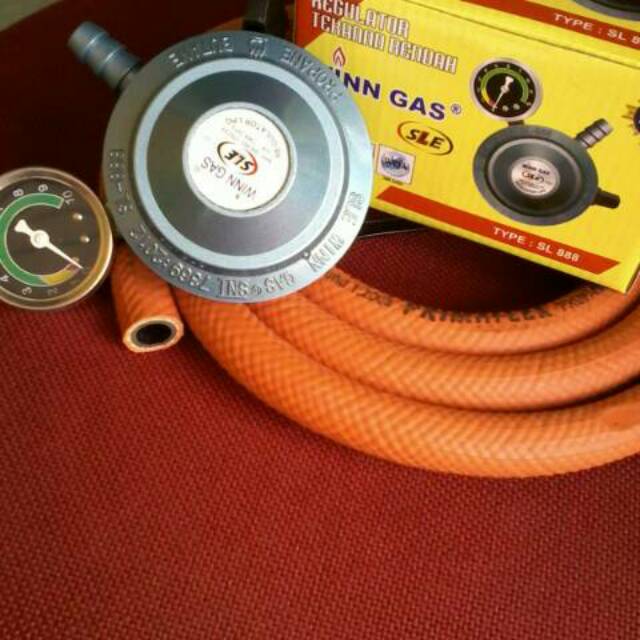 Jual Regulator Gas Elpiji Pertamina Winn Gas Matic Sle 888 Selang