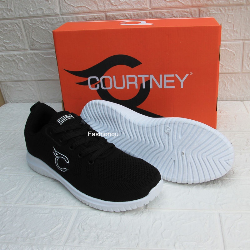 Jual Promo Sepatu Olahraga Running Pria Courtney Sepatu Sneakers