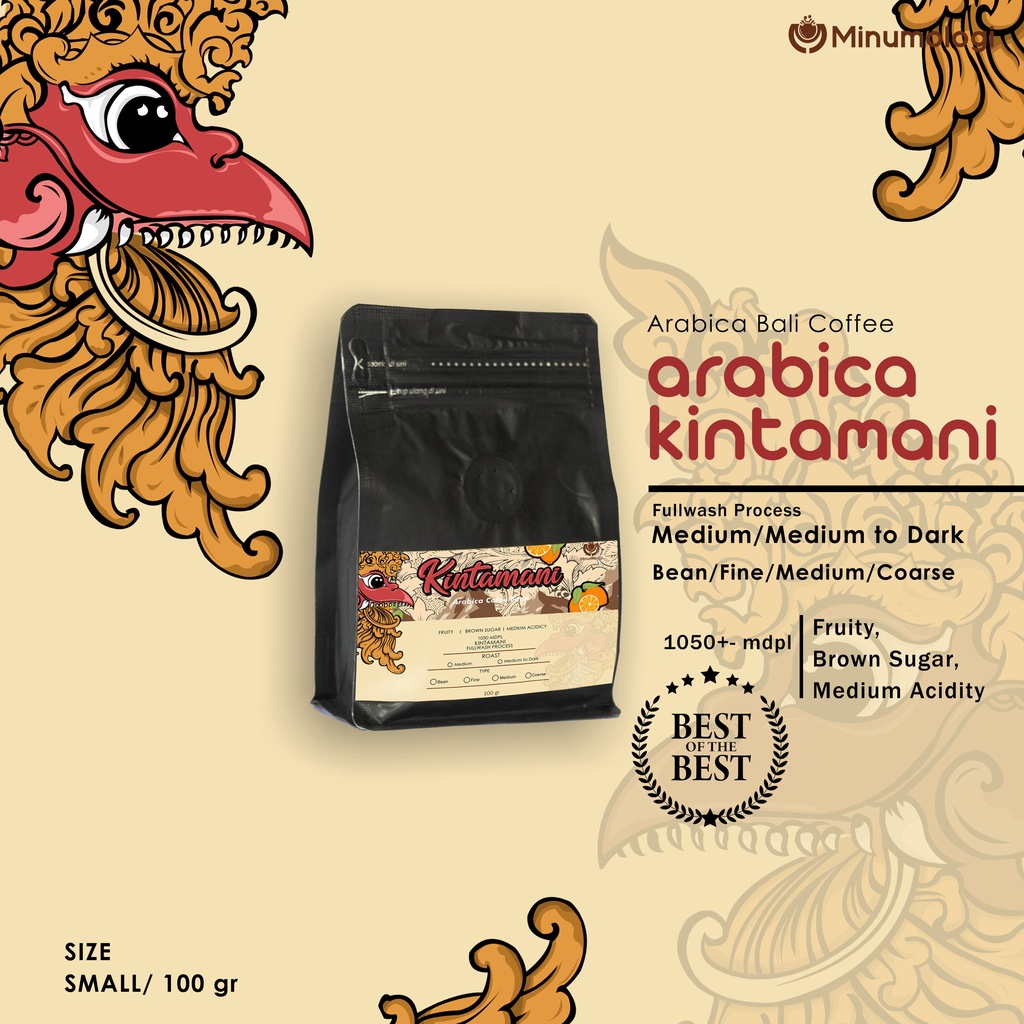 Jual Arabika Kintamani Bali Roasted Bean Biji Kopi Gram Shopee