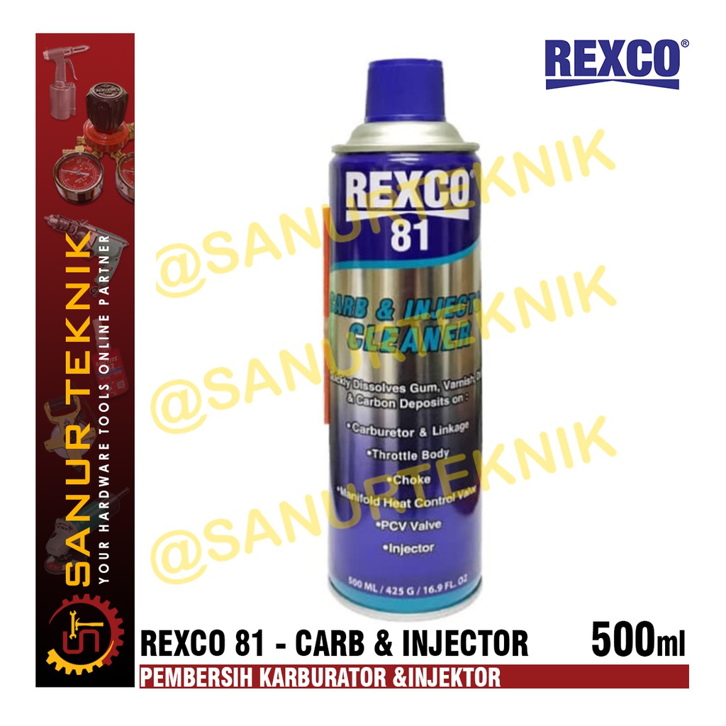 Jual Carburator Cleaner Pembersih Karburator Dan Injektor Rexco 81