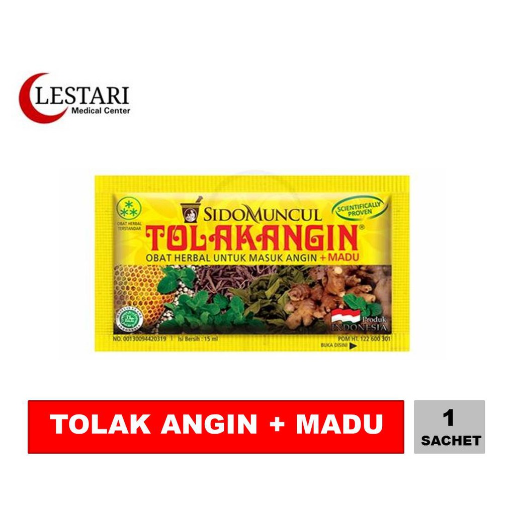 Jual Tolak Angin Cair Plus Madu Sachet Sirup Herbal Shopee Indonesia