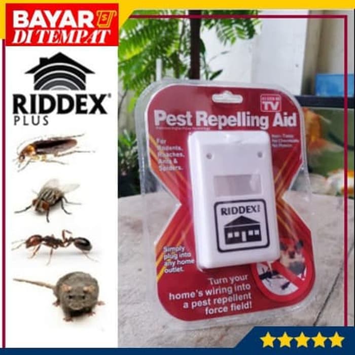 Jual MG114 Riddex Ridex PLUS Pengusir Tikus Nyamuk Kecoa Lalat Pest