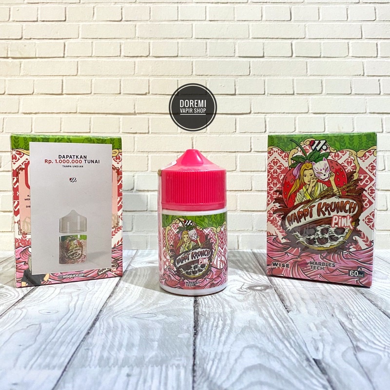 Jual Happi Krunch V Pink Ml Shopee Indonesia