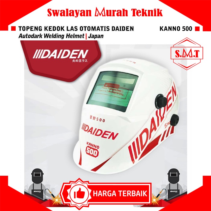 Jual Daiden Kanno Topeng Kedok Las Otomatis Autodark Welding Helm