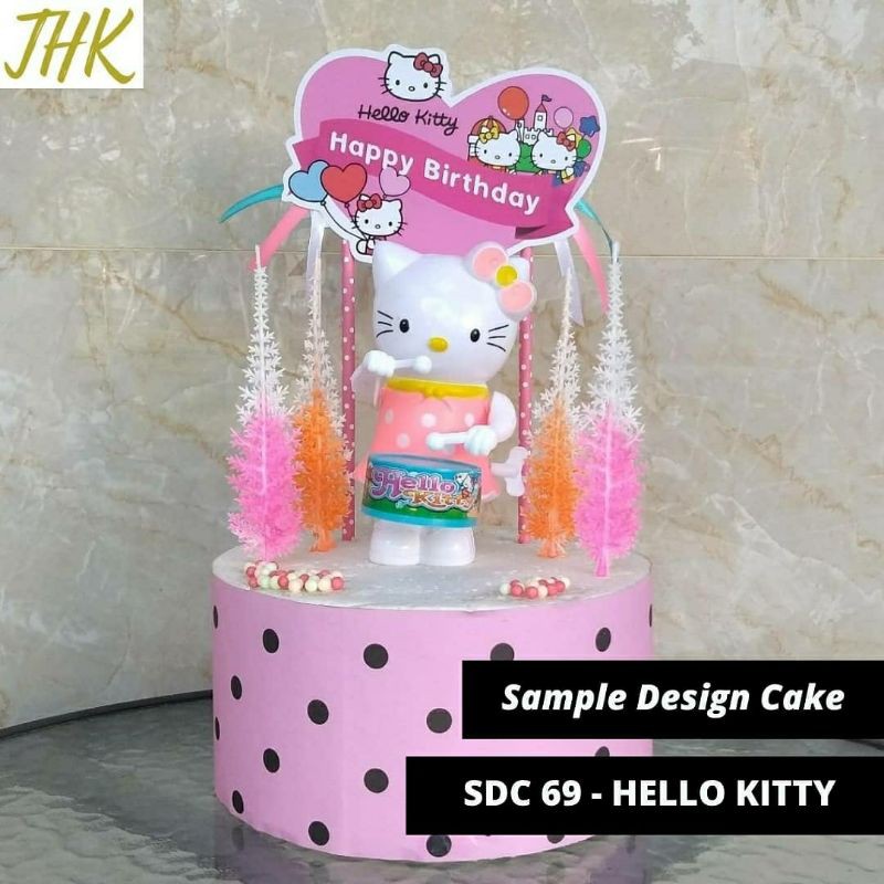 Jual SDC 69 Hiasan Kue Ulang Tahun Cake Topper Happy Birthday Mainan