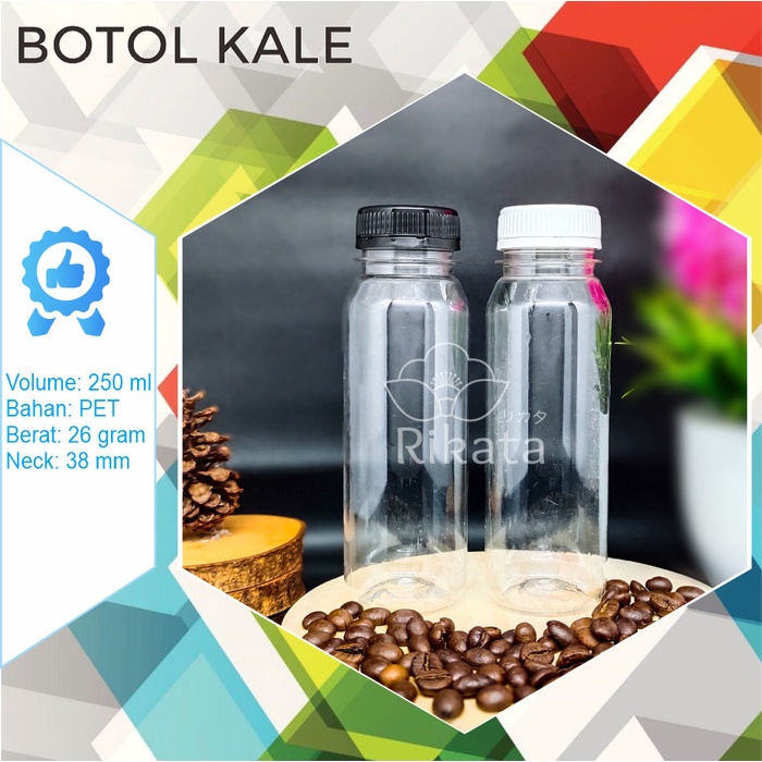 Jual PROMO ECER Botol Kale 250 Ml Botol Plastik Kale 250ml Tebal 26