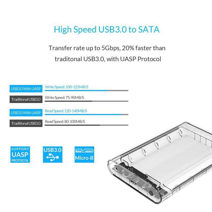 Jual Orico U Casing Inch Sata Usb Hard Drive Enclosure