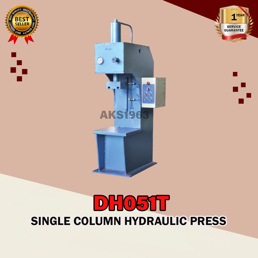 Jual Mesin Pres Hidrolik Tiang Ton Hp Hydraulic Press Dh T