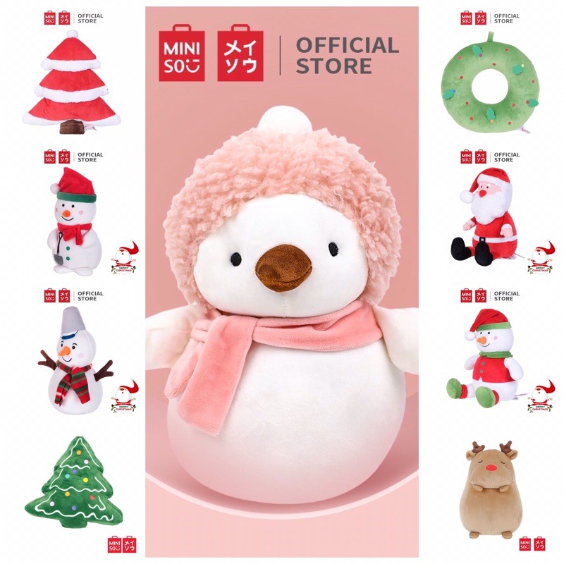 Jual TERMURAH MINISO Boneka Miniso Edisi Natal Banyak Varian