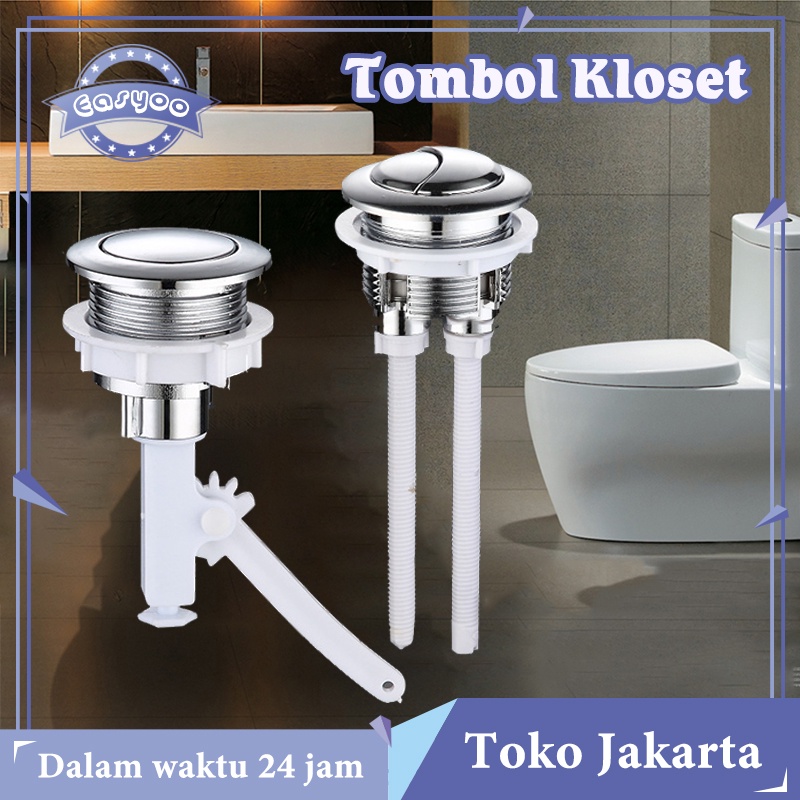 Jual Tombol Closet Duduk Universal Pencetan Kloset Duduk Single Dan