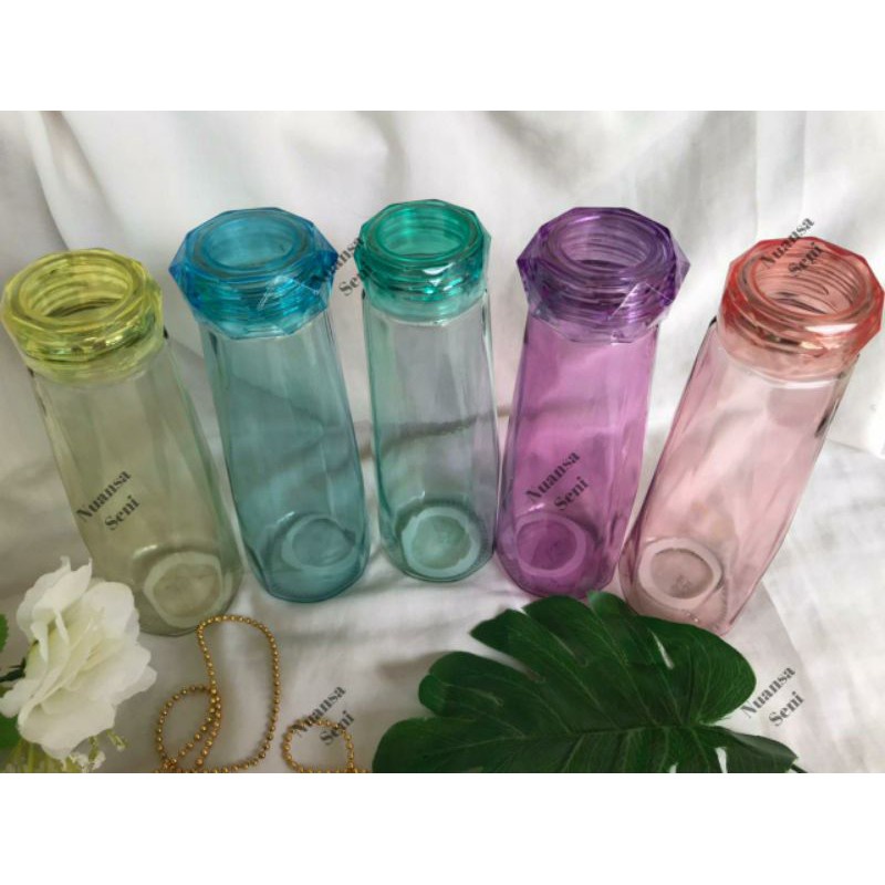 Jual Souvenir Kaca Kristal Botol Crystal Botol Minum Botol Infused