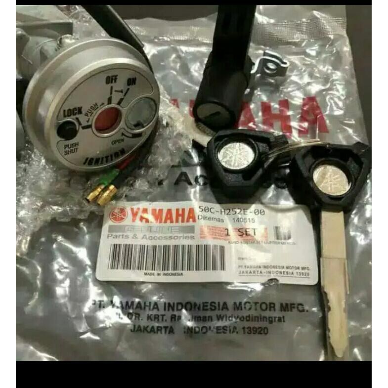 Jual Kunci Kontak Keyset Key Set Jok Motor Assy Jupiter Mx New C