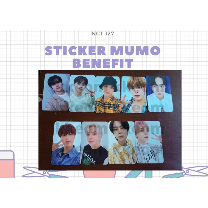 Jual Belanja Min K Nct Sticker Mumo Benefit Photocard Jaehyun