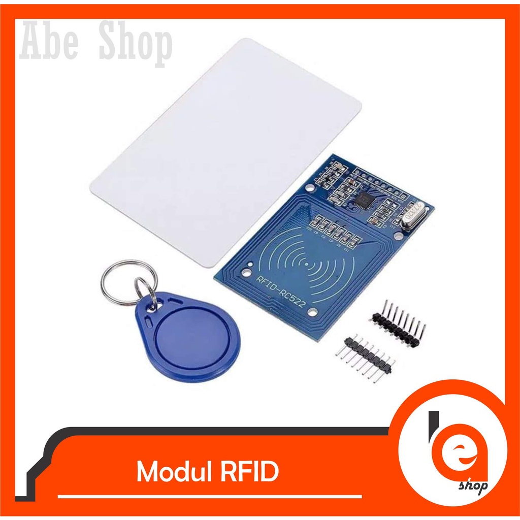 Jual Modul Rfid Rc Reader Dan Tag For Arduino Rc Shopee Indonesia