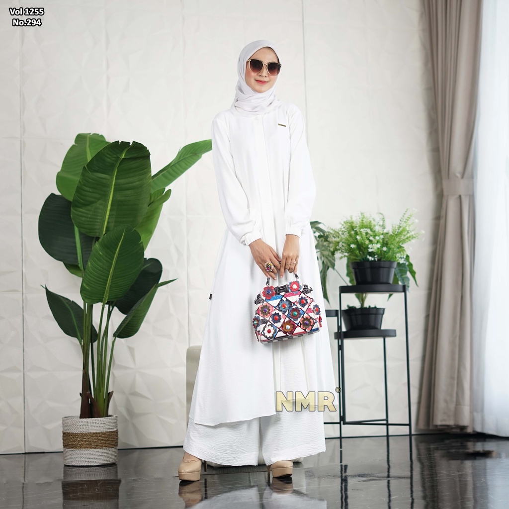 Jual NMR Stelan Tunik Celana Rayon Crinkle Vol 1255 294 Shopee Indonesia