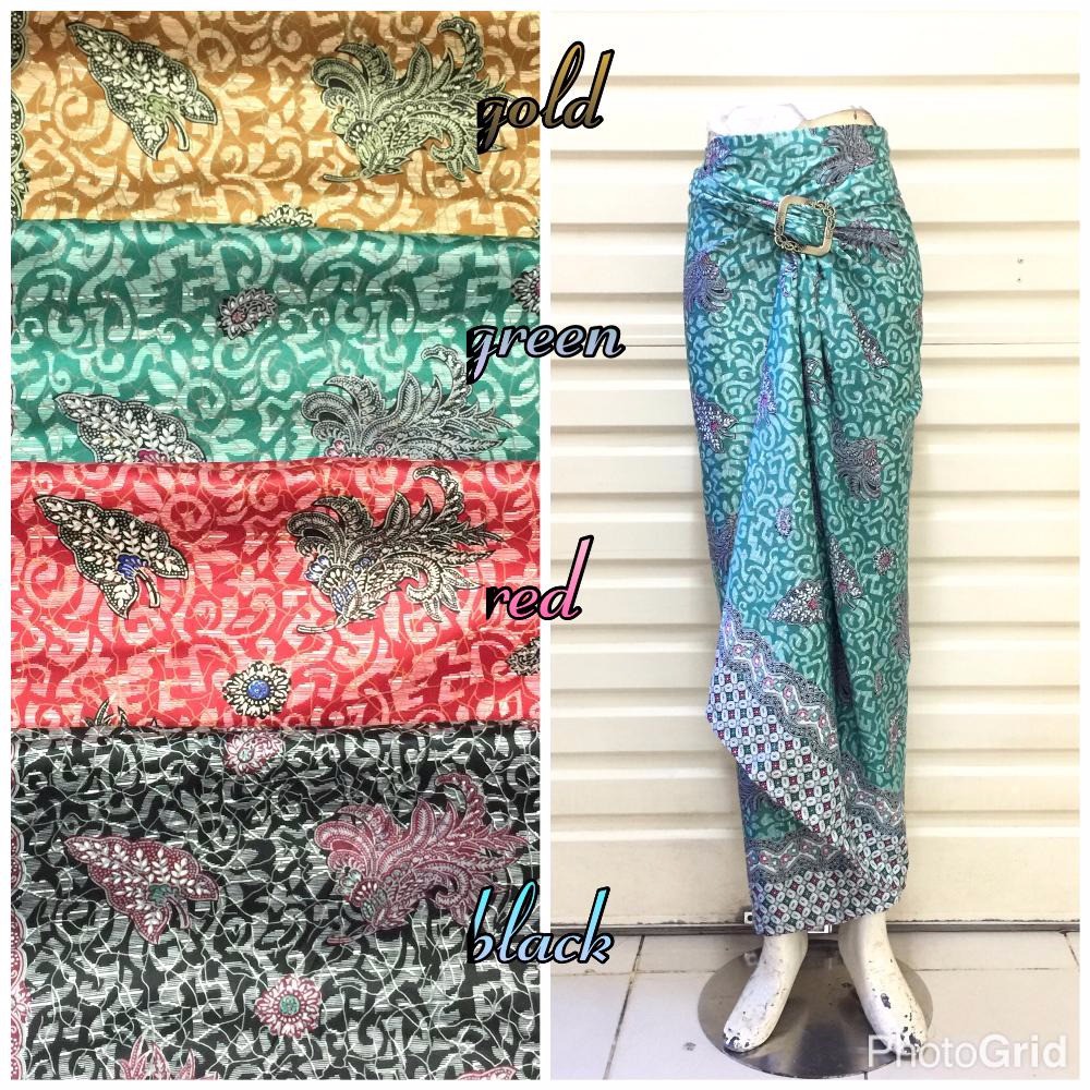 Jual Fashion Rok Lilit Batik R Free Ring Wrap Skirt Bawahan Kebaya